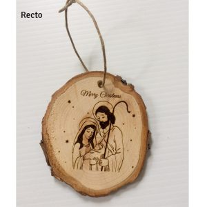 Suspension pour sapin, modèle crêche